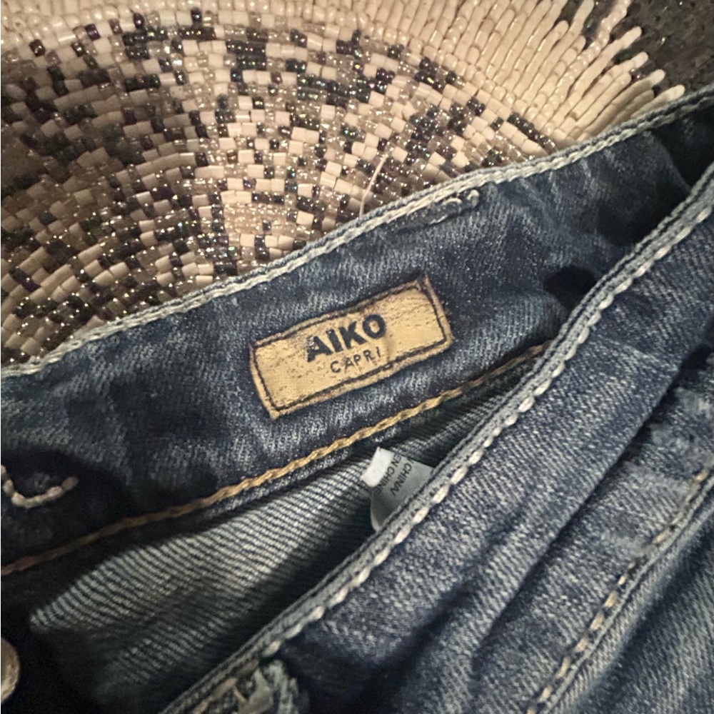 Aiko Blue Ankle & Cropped Jeans